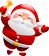graphic of Santa Claus
