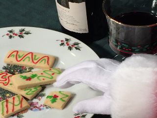 photo of treats for Santa